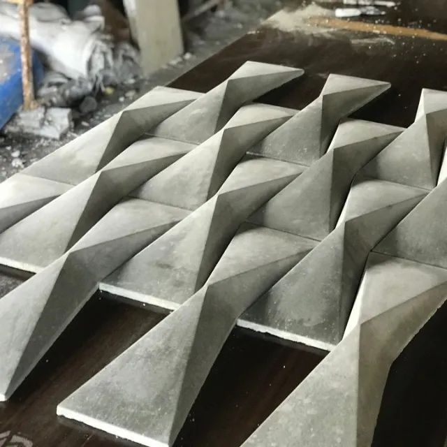 Placas 3D cimenticio, ideal para muros e fachadas - Foto 4