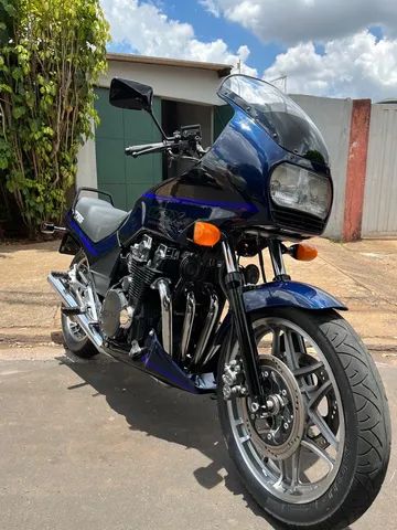 HONDA - CBX 750 - 1989/1990 - Azul - R$ 38.900,00 - A10 Multimarcas