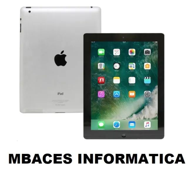 iPad Apple 3rd generation 2012 A1416 9.7" 32GB preto e 1GB de memória RAM
