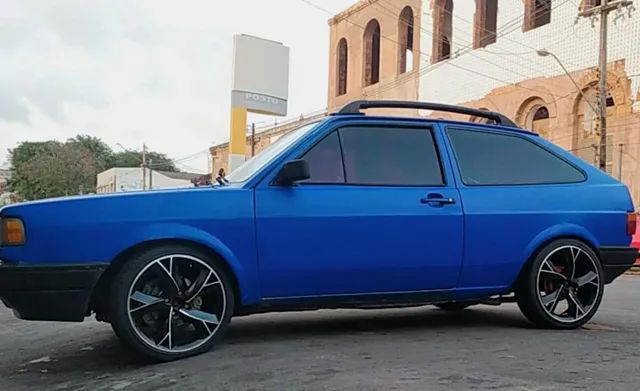 Gol quadrado azul lindo #golquadrado #vw #volks