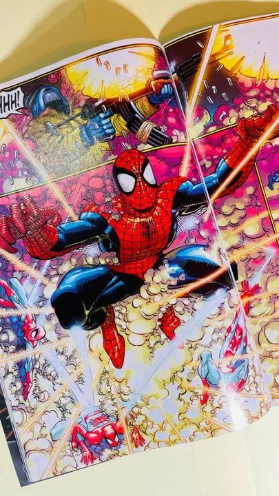 Homem Aranha 1a Série Panini Comics - Volume 7 - Julho 2002 - revista em quadrinhos - Foto 2