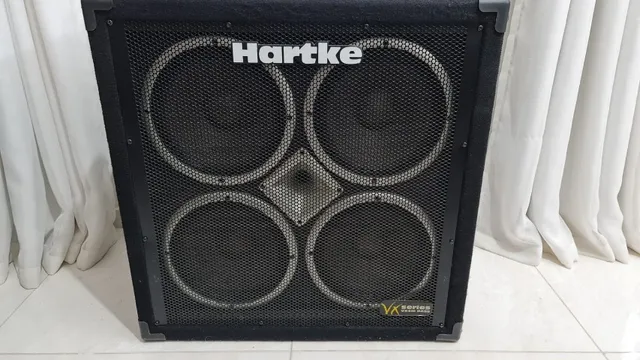 Caixa passiva de Baixo Hartke 400w 4x10