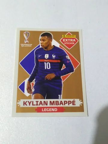 Figurinha Copa 2022 Mbappé Legend Bronze