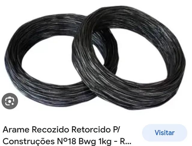 Arame Retorcido Recozido para construção civil em geral .Promoção diversos materiais 
