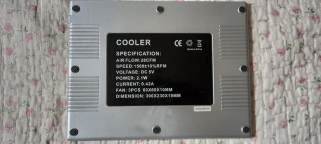 Cooler para Notebook Apptech w1000 Usado. - Foto 5