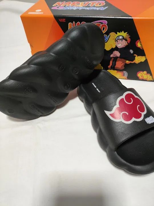 Chinelo menino slide Naruto Grendene - Foto 2