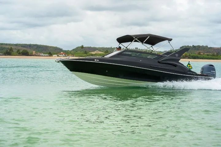 Lancha Atymar 26 pés aberta com banheiro - Foto 5