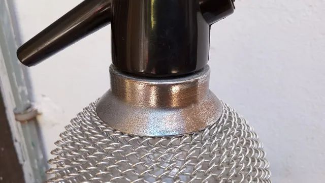 Garrafa sifão antiga  - Foto 6