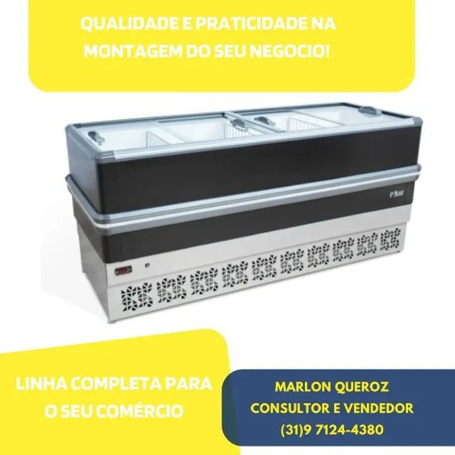 Ilha de Congelados Polar light 2M Nova