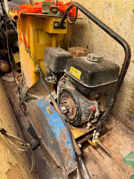 Cortadeira de asfalto/ cortadora piso / máquina cortar asfalto