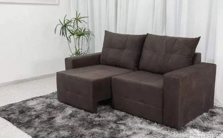 Sofá Retrátil e reclinavel Espanha 1,50m PR Z15 - Foto 4