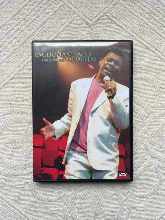 DVD Emílio Santiago - O Melhor das Aquarelas