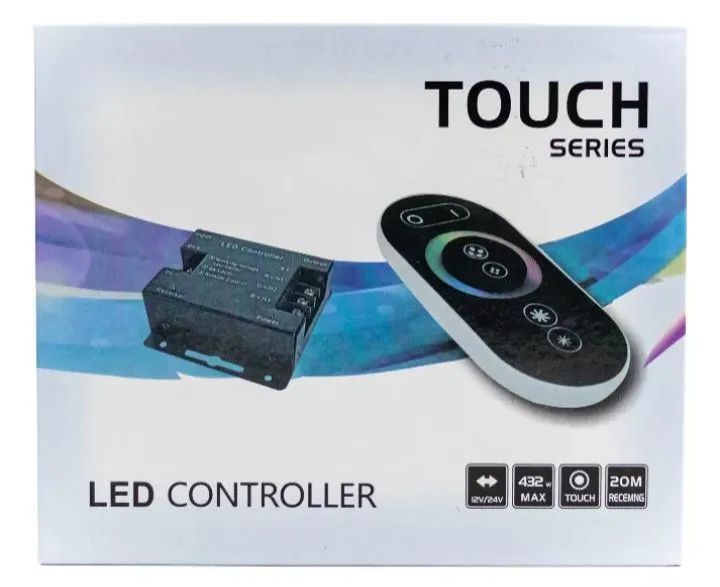 CENTRAL RGB TOUCH 12V/24V PRETA - Foto 6