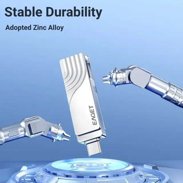 Pen Drive Eaget CF30 256gb USB 3.2 Tipo C - Foto 6