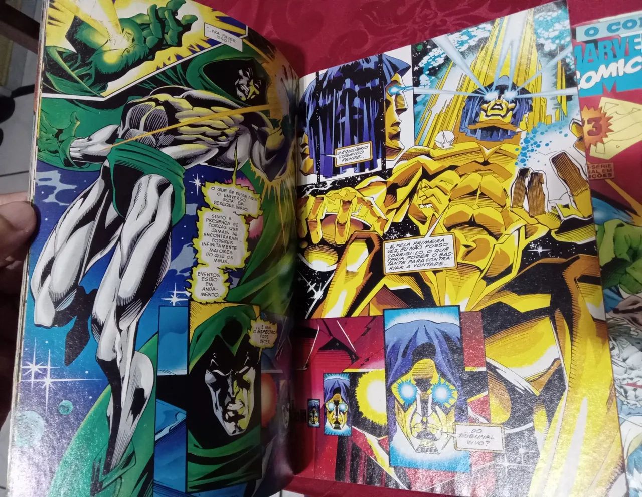 HQs DC Versus Marvel - Edições 1,2, 3, e 4 primeira parte !  - Foto 4