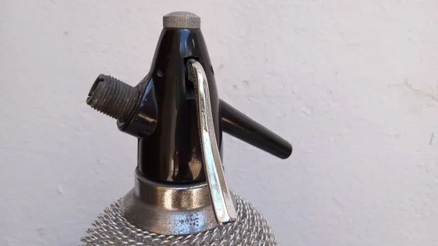 Garrafa sifão antiga  - Foto 5