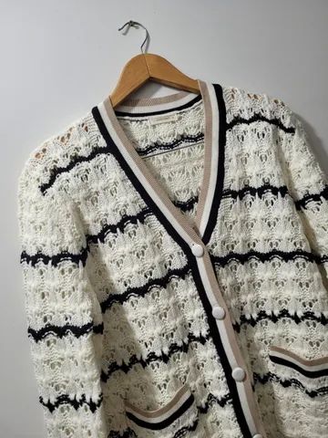 Casaco cardigan tricô  - Foto 4