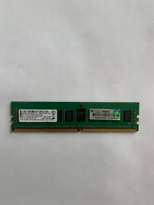 Memória Servidor HP DDR4 8GB PC4 