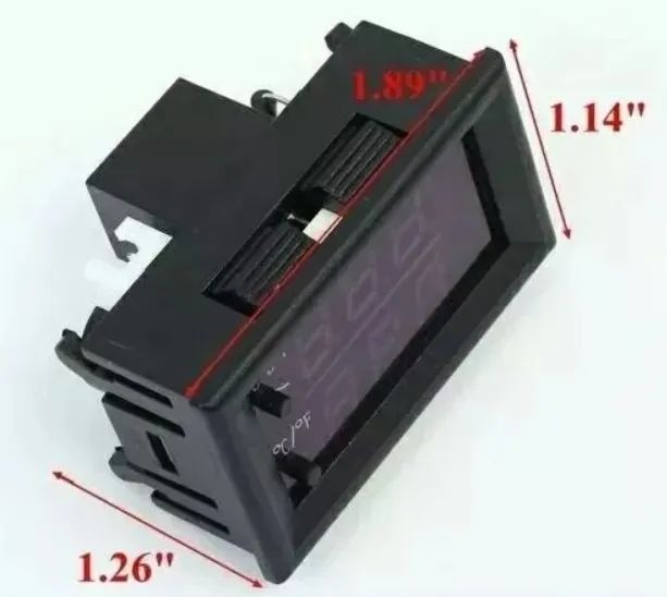 Termostato Digital W1209-wk W2809 + Sensor Ntc Arduino Automação Robotica COD-AM344  - Foto 5