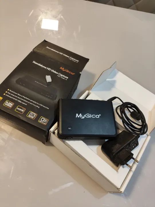 Gravador De Vídeo Alta Definição Hd 1080p Usb Game Captura Mygica