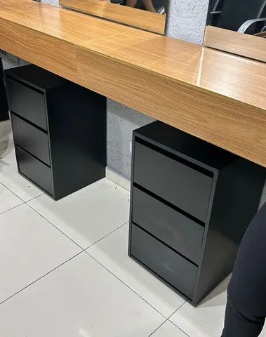 BANCADA TODA EM  MDF FREIJO  - Foto 4