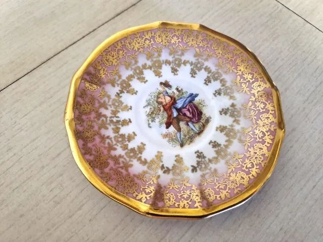 Prato Decorativo Porcelana Pátria - 541 PA HandGemalt - Foto 5