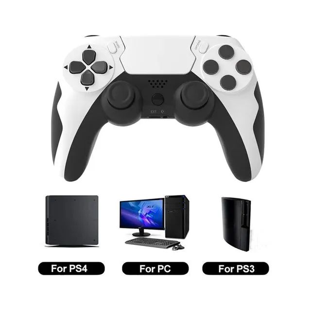 Controle Gamepad sem fio para PS4 PS3, console, vibração dupla, PC Joystick - Foto 3