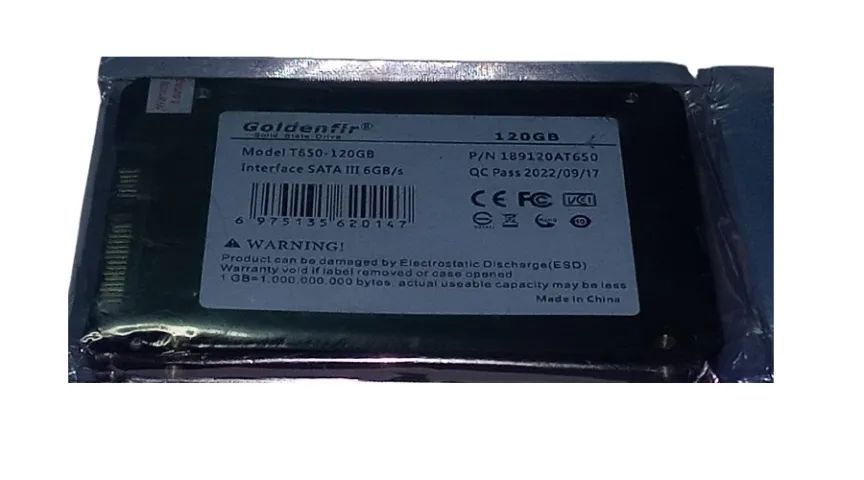 Ssd Goldenfir T650-120gb 120gb Sata 3 - Foto 2