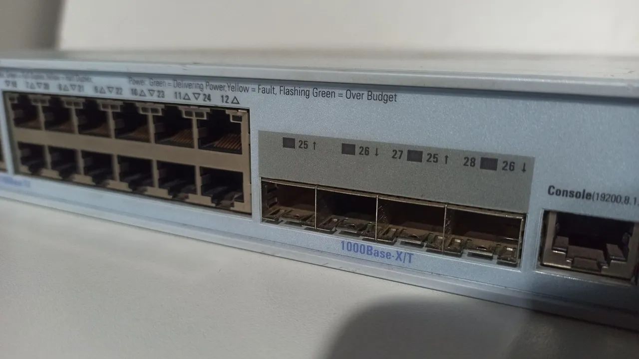 Switch de Rede 3com 24 Portas Gigabit - Foto 3