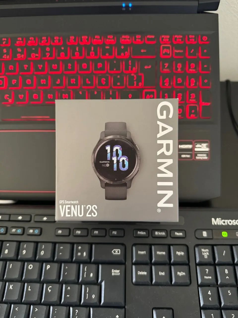 Garmin Venu 2S - Preto - Use o cupom de desconto ELETRO5