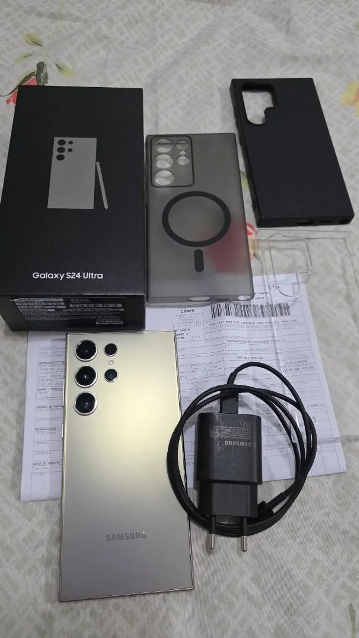 S24 Ultra 256GB COMPLETO