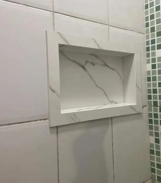 Nicho para banheiro em porcelanato