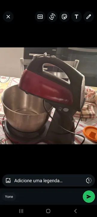 Batedeira de cozinha - ideal para receitas deliciosas