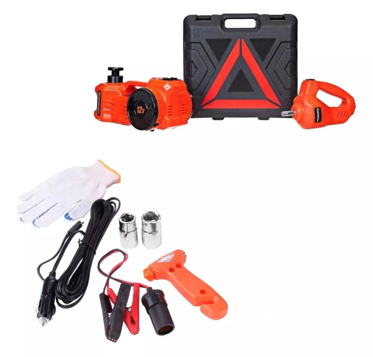 MACACO ELETRICO HIDRÁULICO 4 EM 1 12V - Foto 3