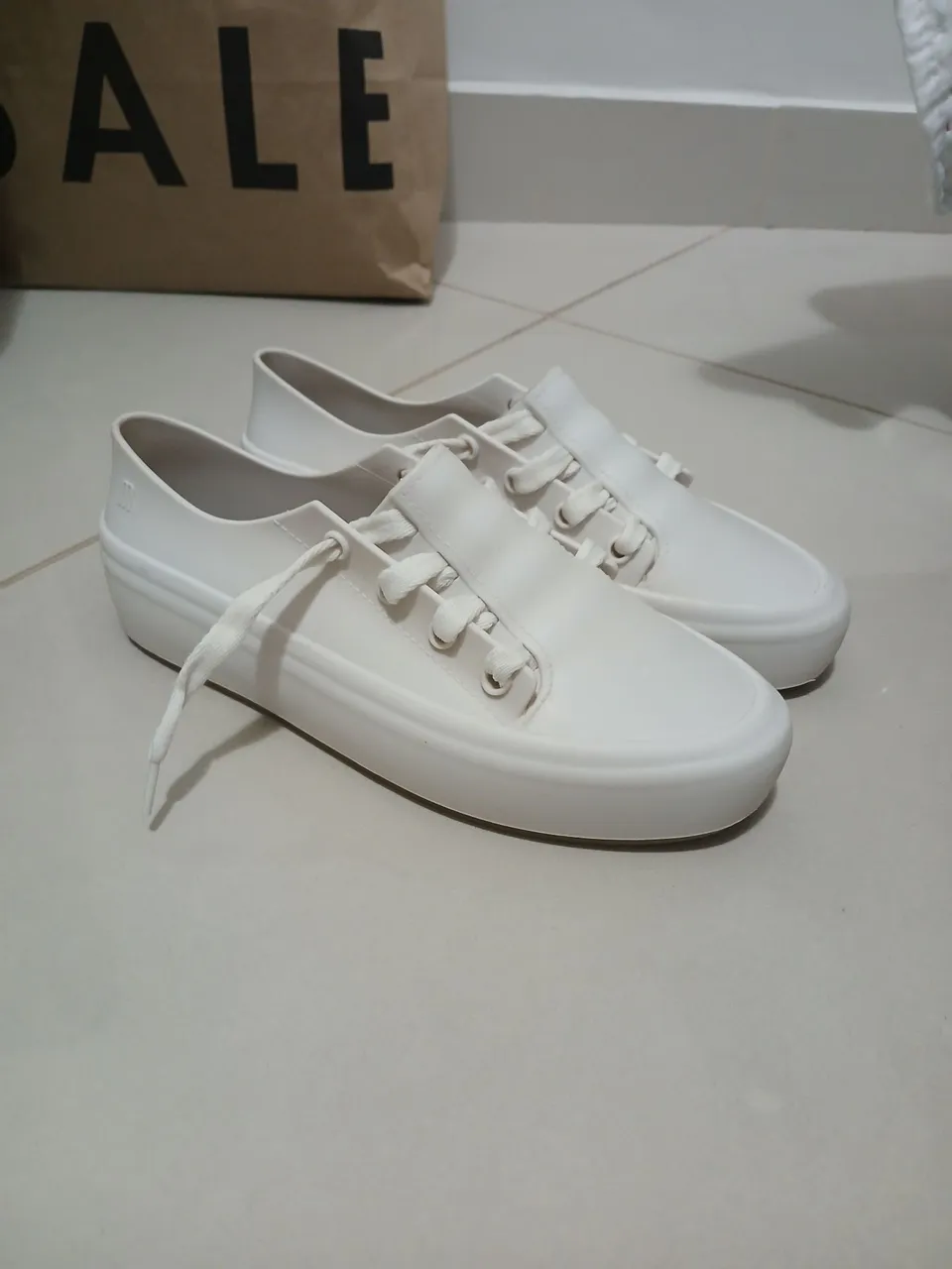 Tênis branco melissa, n 36