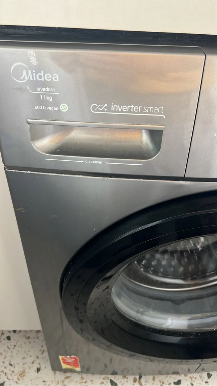 Lavadora Midea 11 kg Inverter Smart semi nova - Foto 3