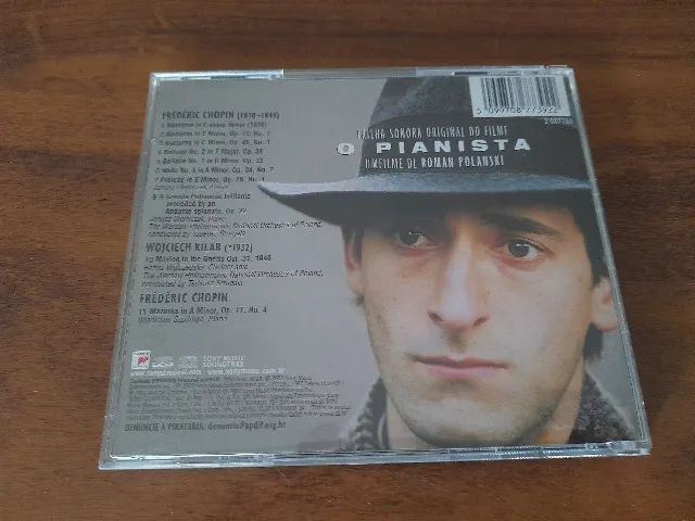 Cd Trilha Sonora O Pianista  - Foto 3
