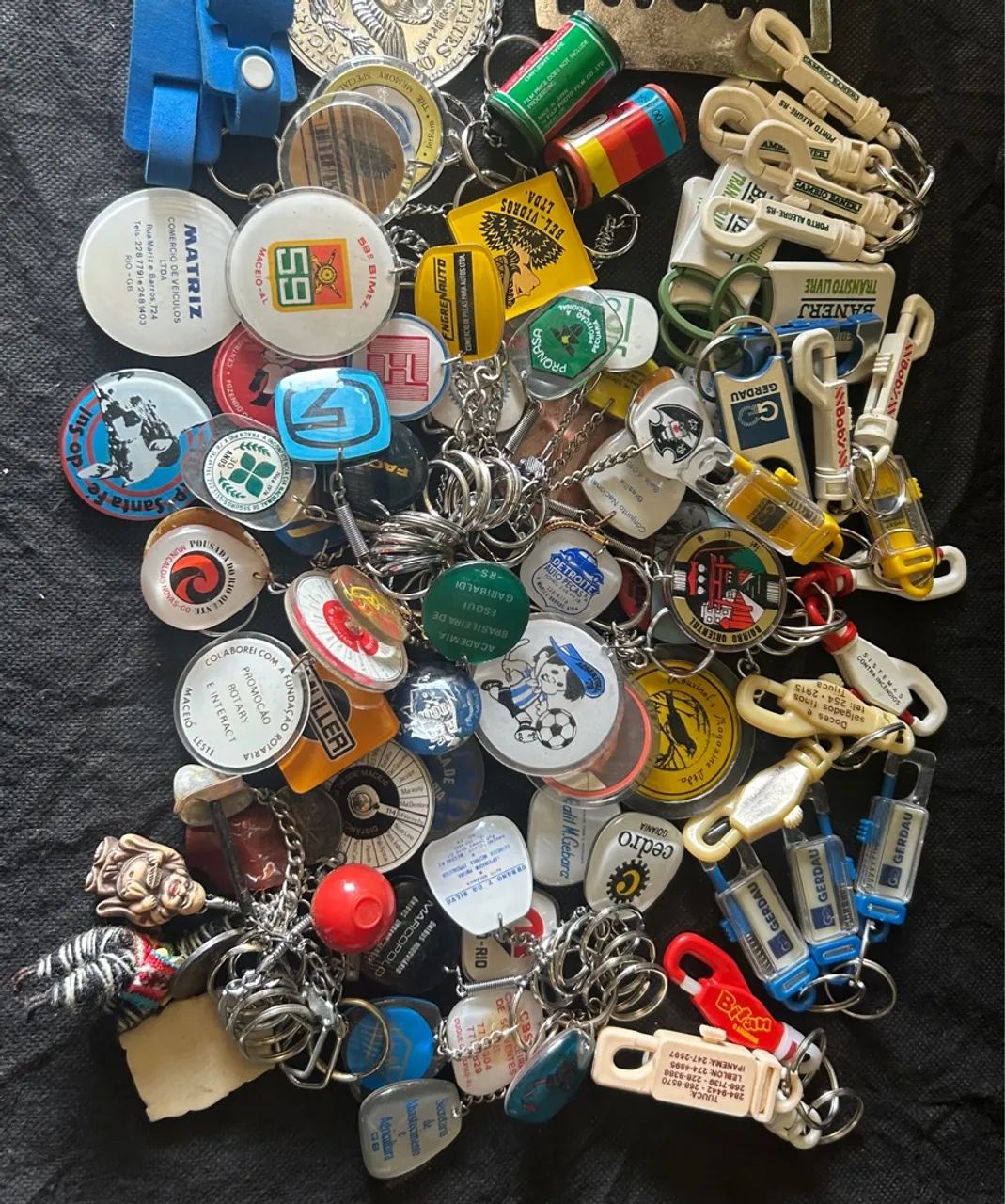 Coleção de chaveiros de época. - Foto 3
