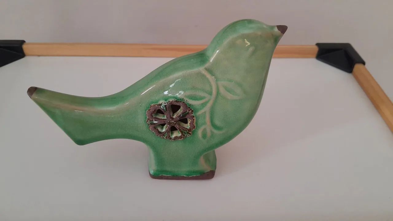 Pássaro verde dá  sorte. - Foto 2