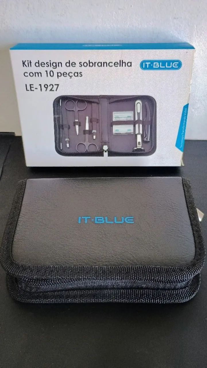 Kit Design de Sobrancelha IT-BLUE com 10 Peças/ PREÇO IMBATÍVEL  - Foto 3
