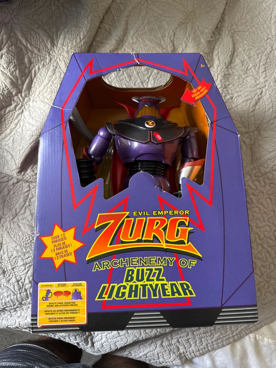 Boneco ZURG INTERATIVO toy story DISNEY STORE