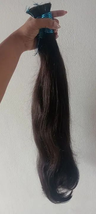 Cabelo Humano 100% natural - Asiatico- 200g -$ 1.000 p / passar logo  - Foto 2