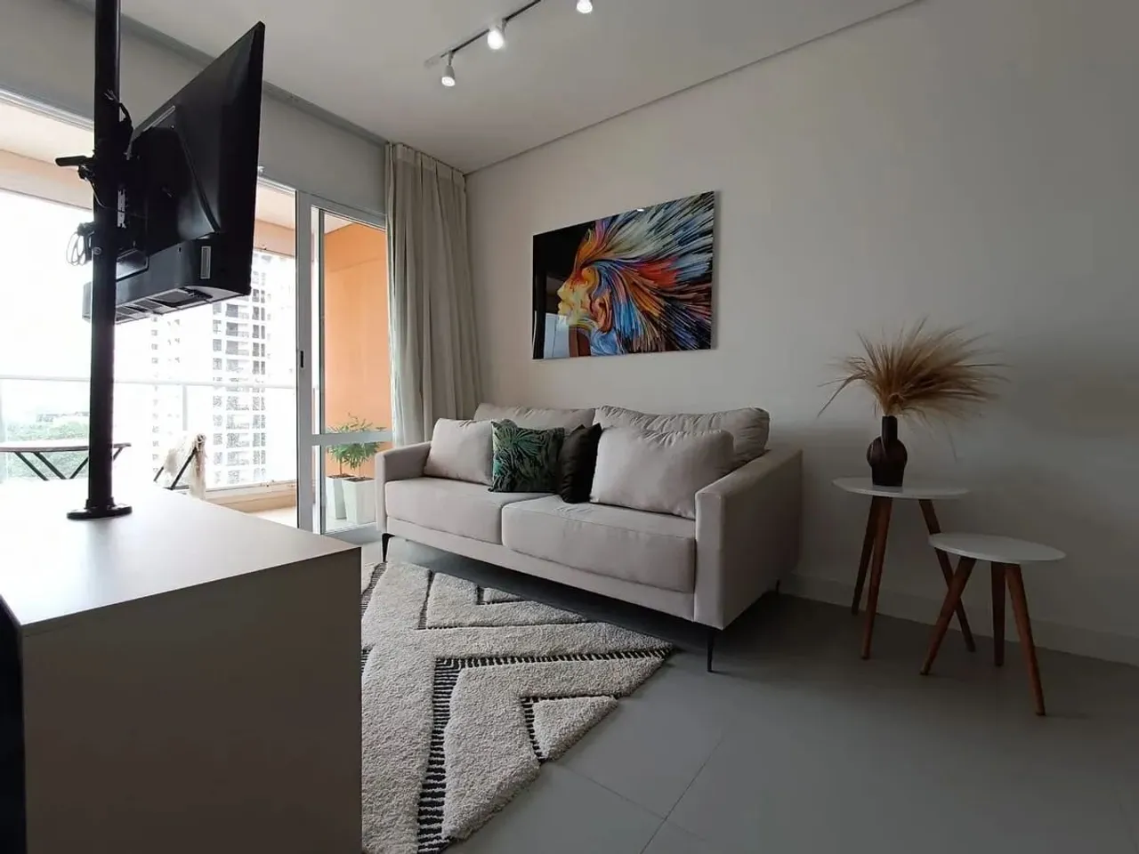 Apartamento com 1 Quarto para alugar, 47m² - Brooklin