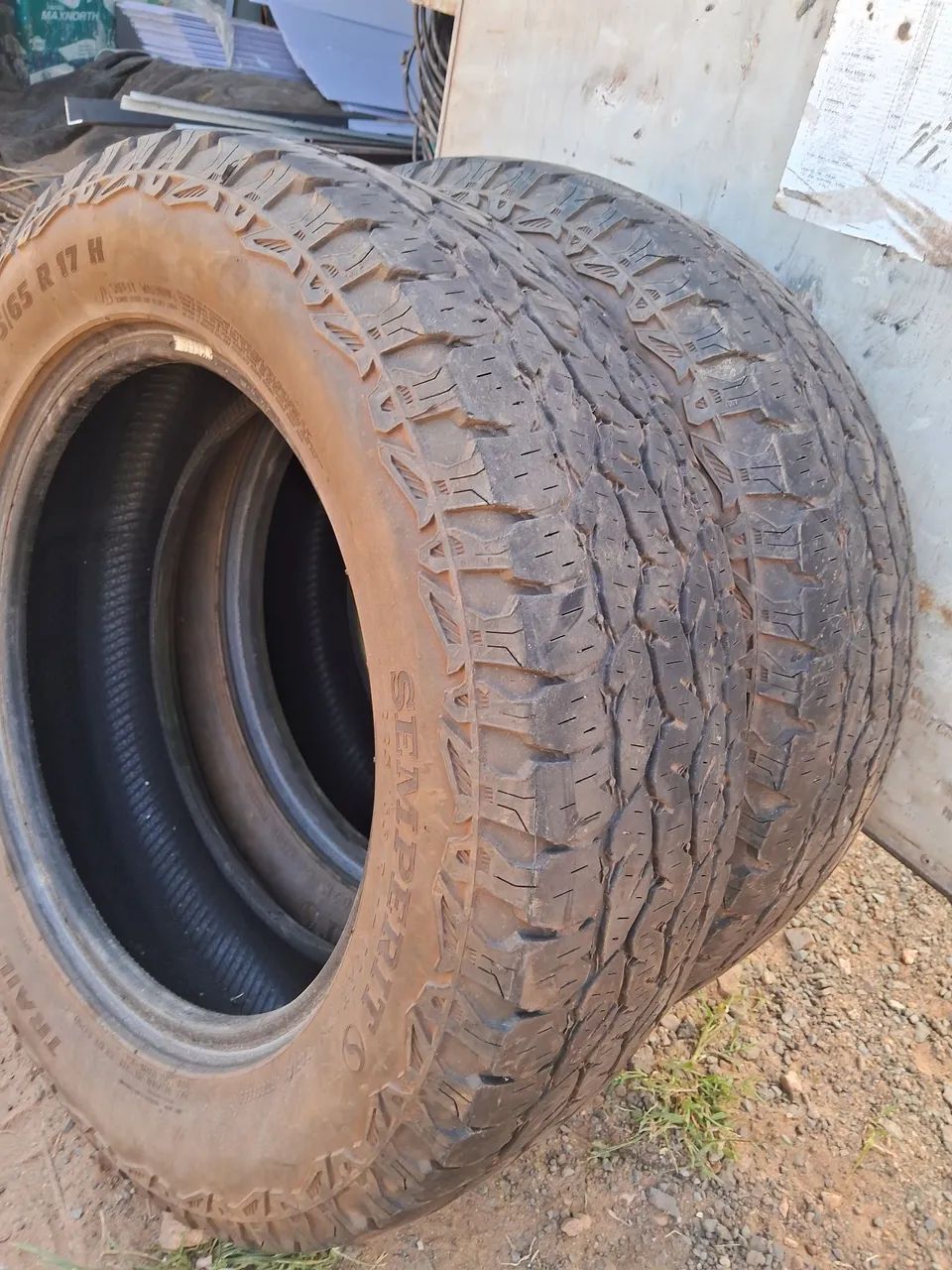 Jogo de Pneus 225/65 R17 SEMAT TRAIL-LIFE A/T - Foto 3