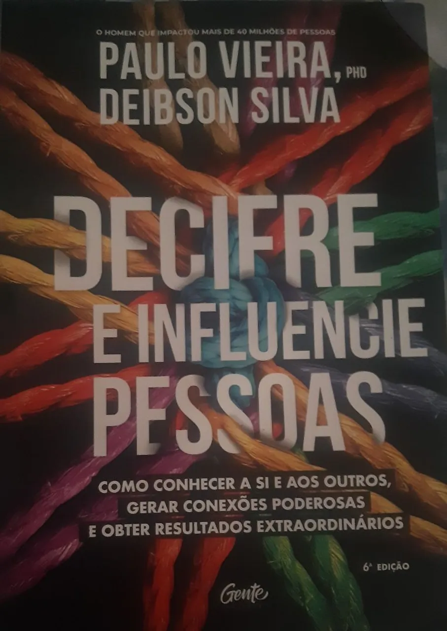 Livro Decifre E Influencie Pessoas - Paulo Vieira