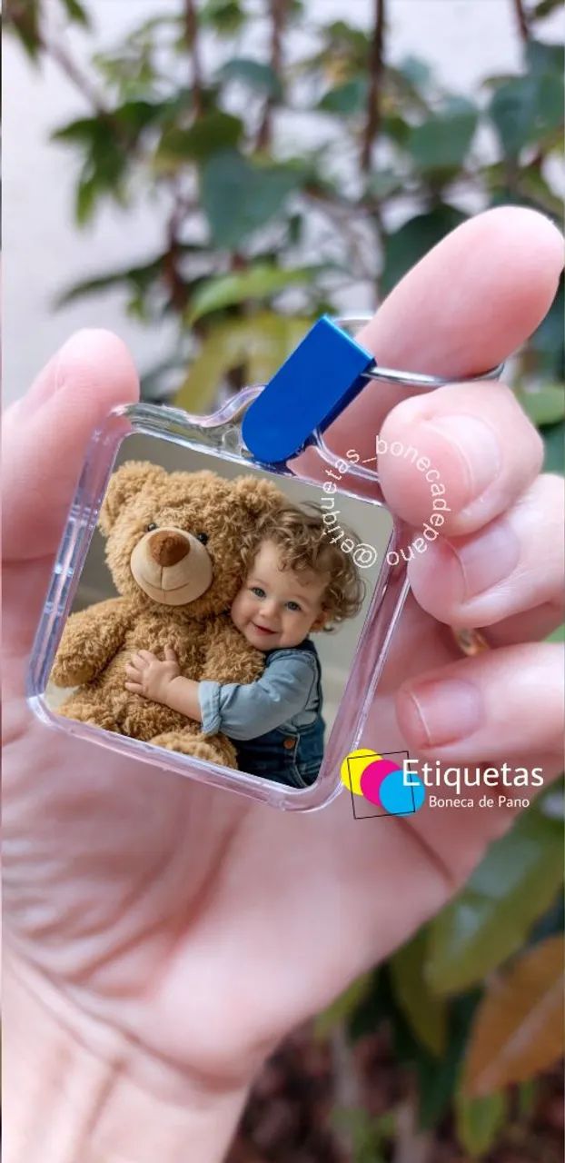 CHAVEIRO MIMO PERSONALIZADO IMPERMEÁVEL 