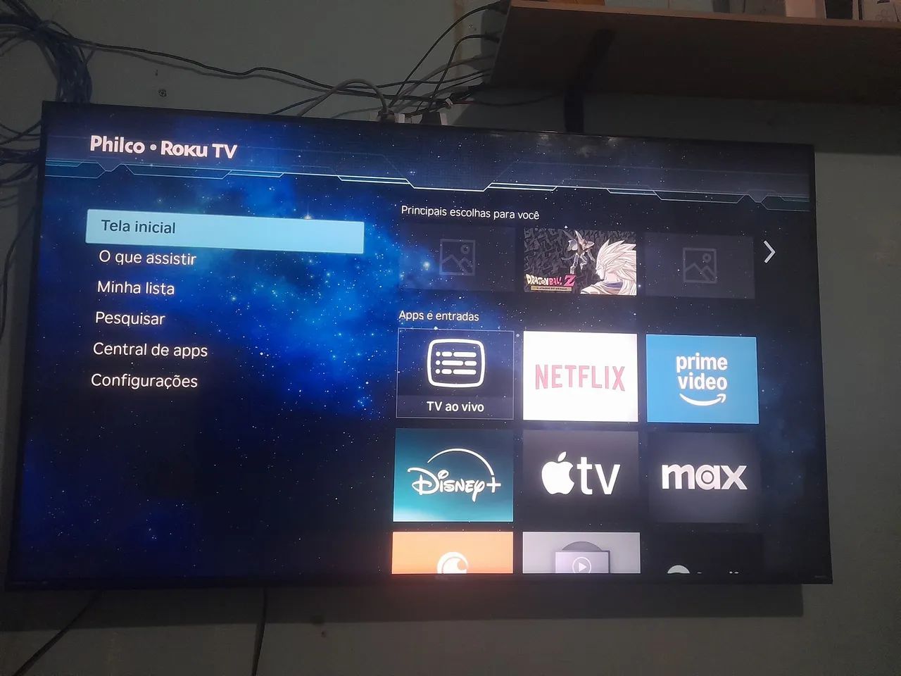TV Philco Roku 58 Smart 4K