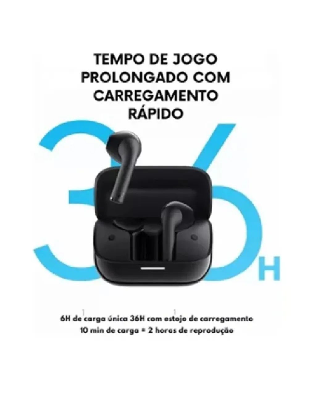 Fone Bluetooth K20i Anker Soundcore 36h Sem Borrachas - Foto 3