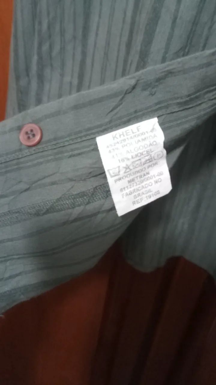 Camisa Khelf, verde musgo, XG. - Foto 4