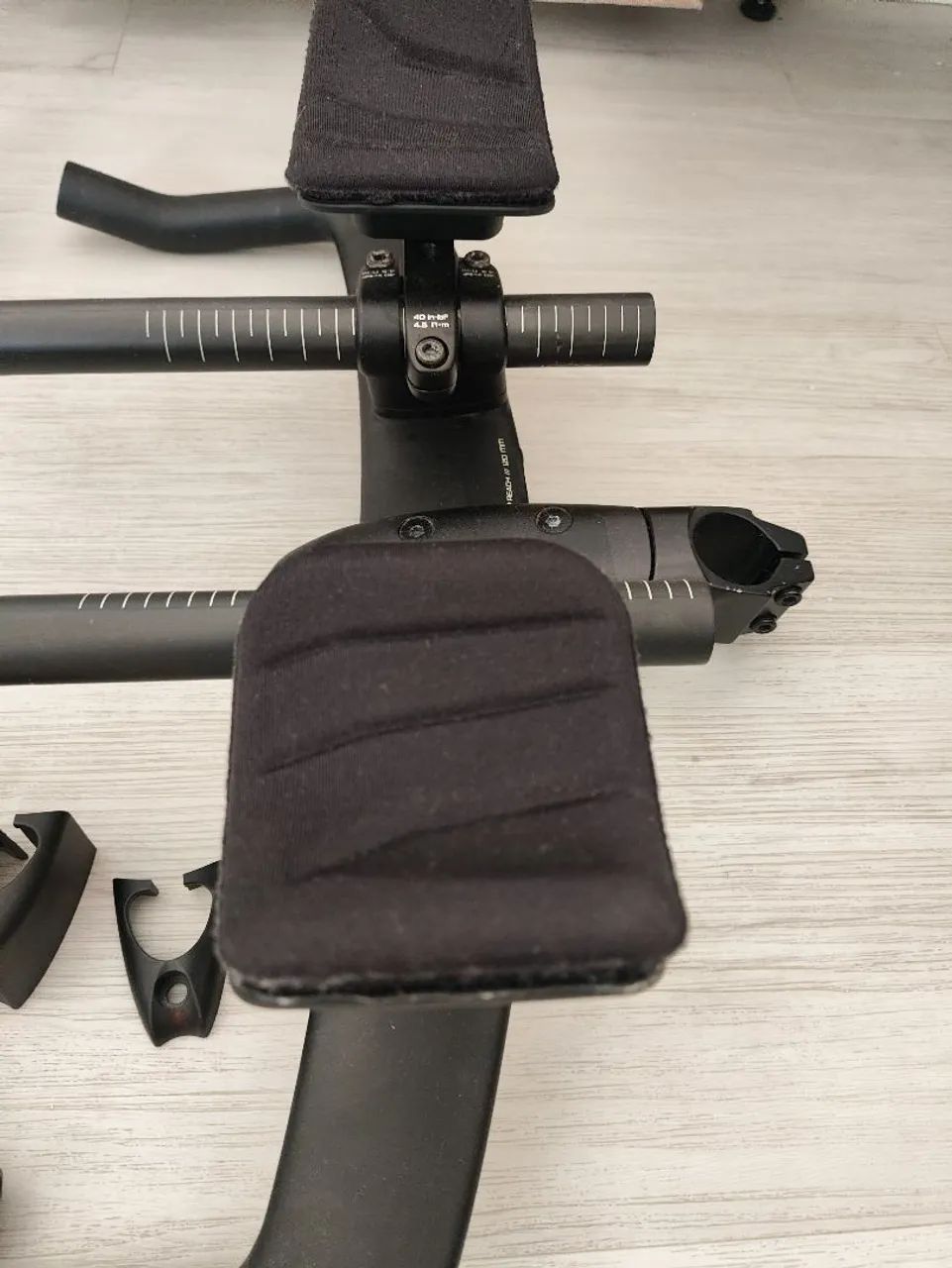 Guidão Specialized Aerobar Carbono e Mesa Aero 420mm - Foto 2